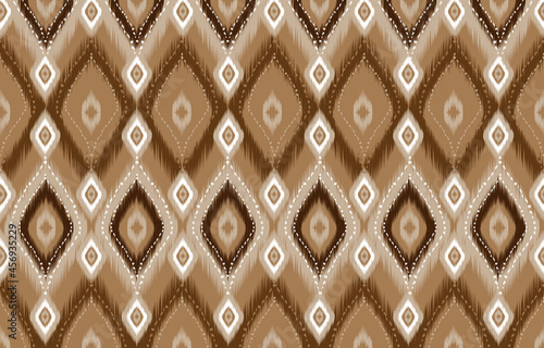Ikat geometric folklore ornament. Tribal ethnic vector texture. 
Seamless striped pattern in Aztec style. Figure tribal embroidery. 
Indian, Scandinavian, Gyp
sy, Mexican, folk pattern.