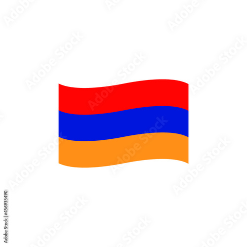 Armenia flag emoji vector