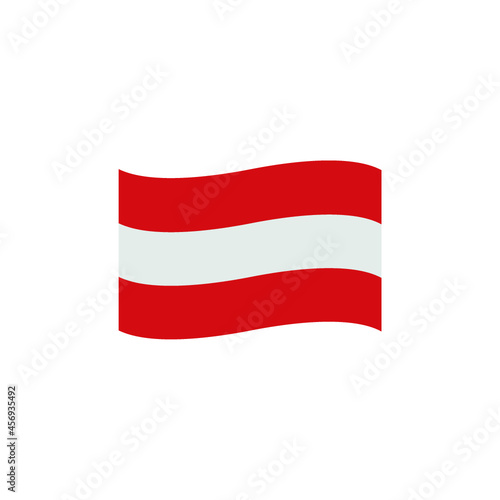 Austria flag emoji vector