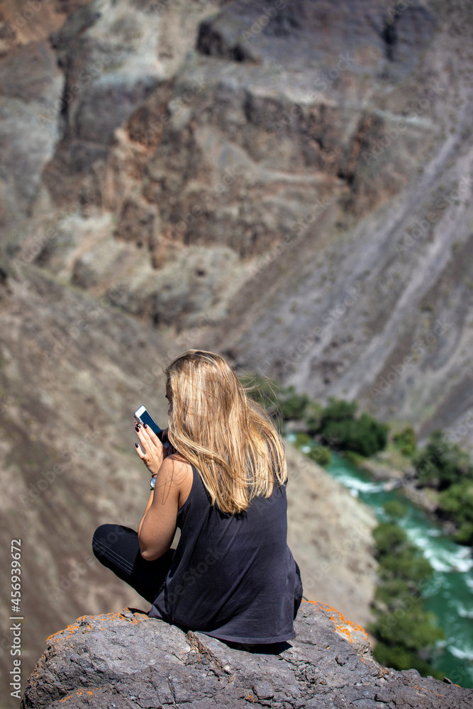 Fototapeta premium person taking photo