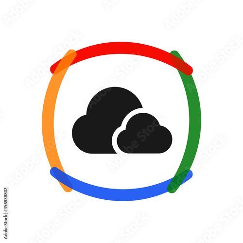 Clouds - Sticker