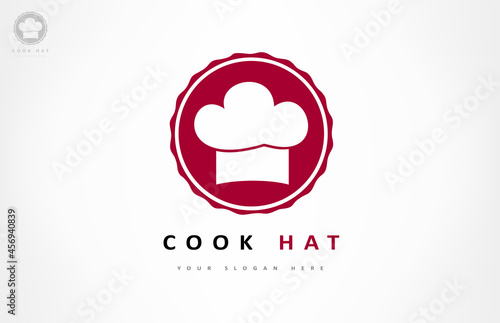hat chef logo vector. Clothes design