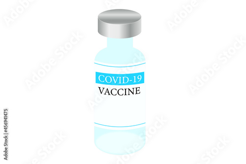 新型コロナウイルスのワクチンのイラスト