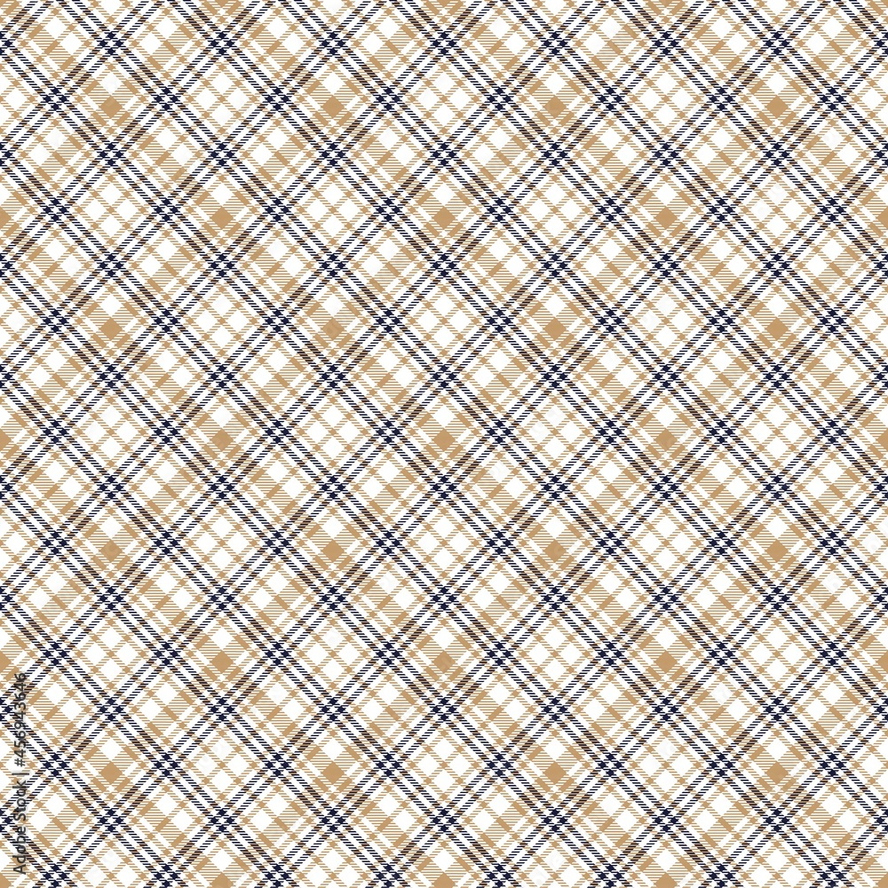 Brown Diagonal Plaid Tartan textured Seamless Pattern Design Brown Diagonal Plaid Tartan textured Seamless Pattern Design