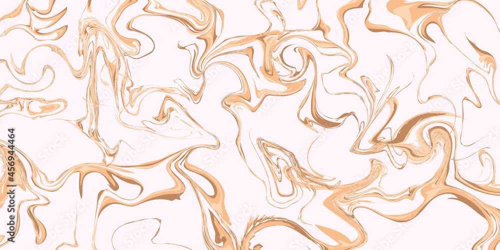 Marble texture background, vector brown gold in high resolution
