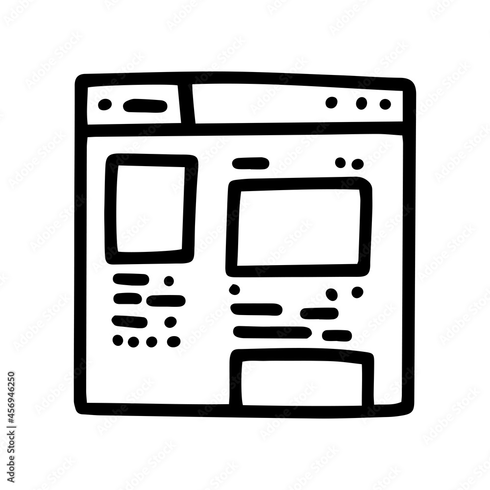 social networking site line vector doodle simple icon social networking site line vector doodle simple icon