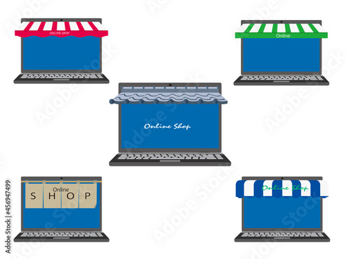オンラインショップ　エントランス入口