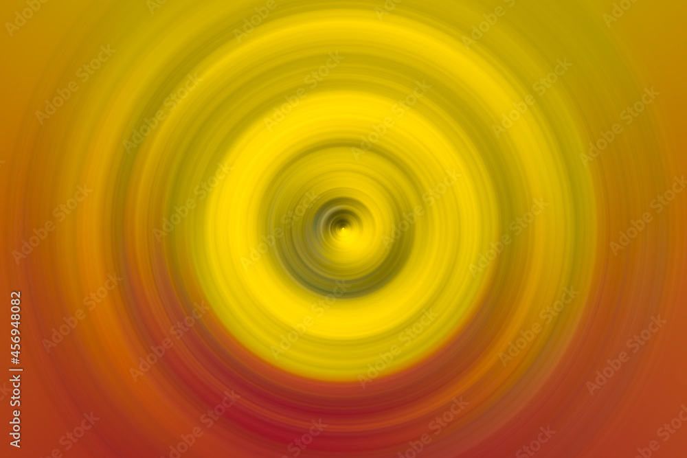 Mix of yellow, orange and red colours in radial blur Mix of yellow, orange and red colours in radial blur