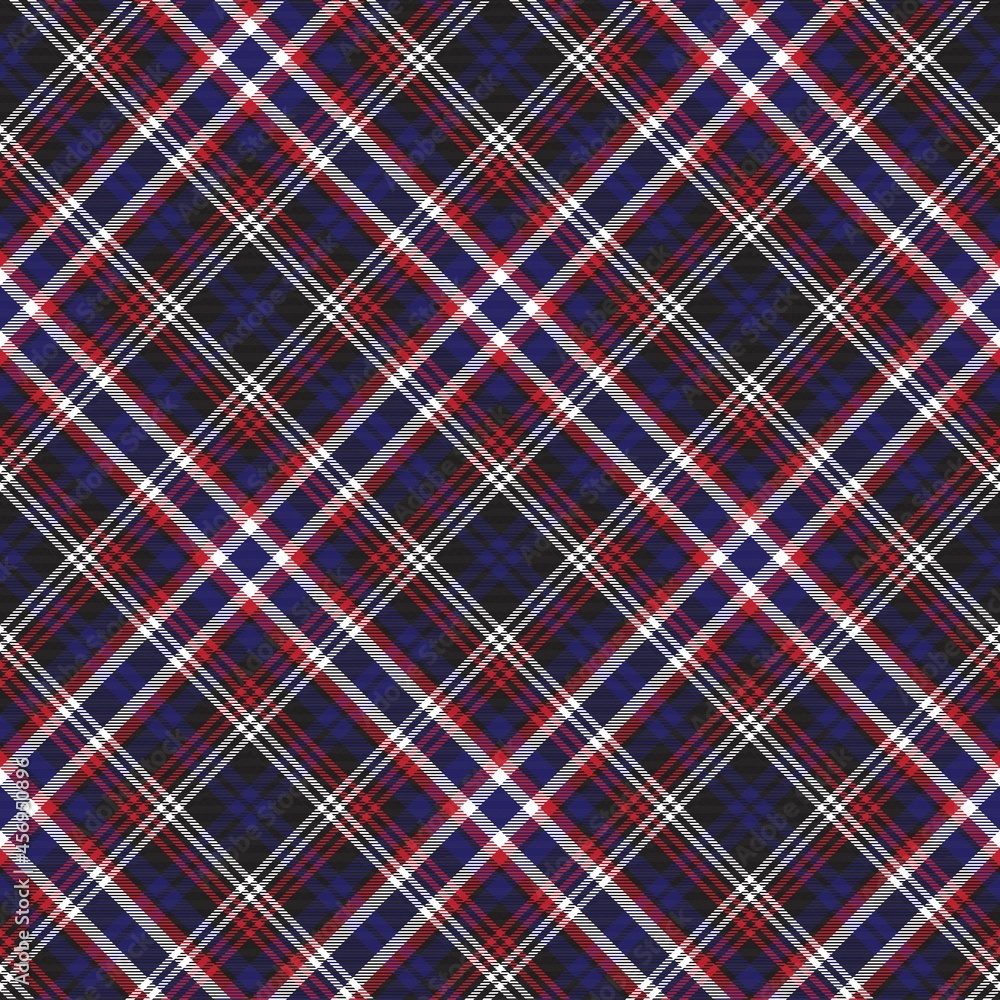Red Diagonal Plaid Tartan textured Seamless Pattern Design Red Diagonal Plaid Tartan textured Seamless Pattern Design