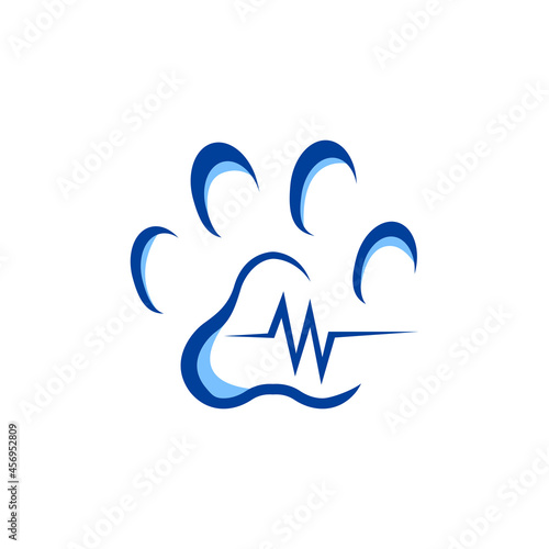 pet care logo design vector icon symbol