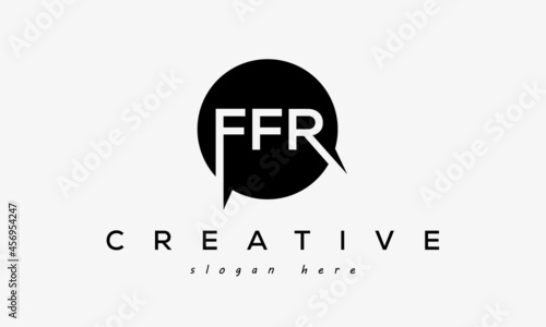 FFR creative circle letters logo design victor photo