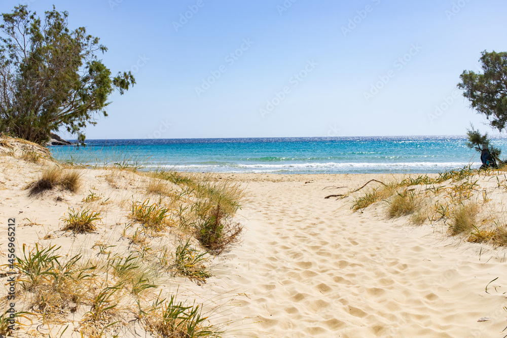Psili Ammos beach, Serifos Island, Cyclades Psili Ammos beach, Serifos Island, Cyclades
