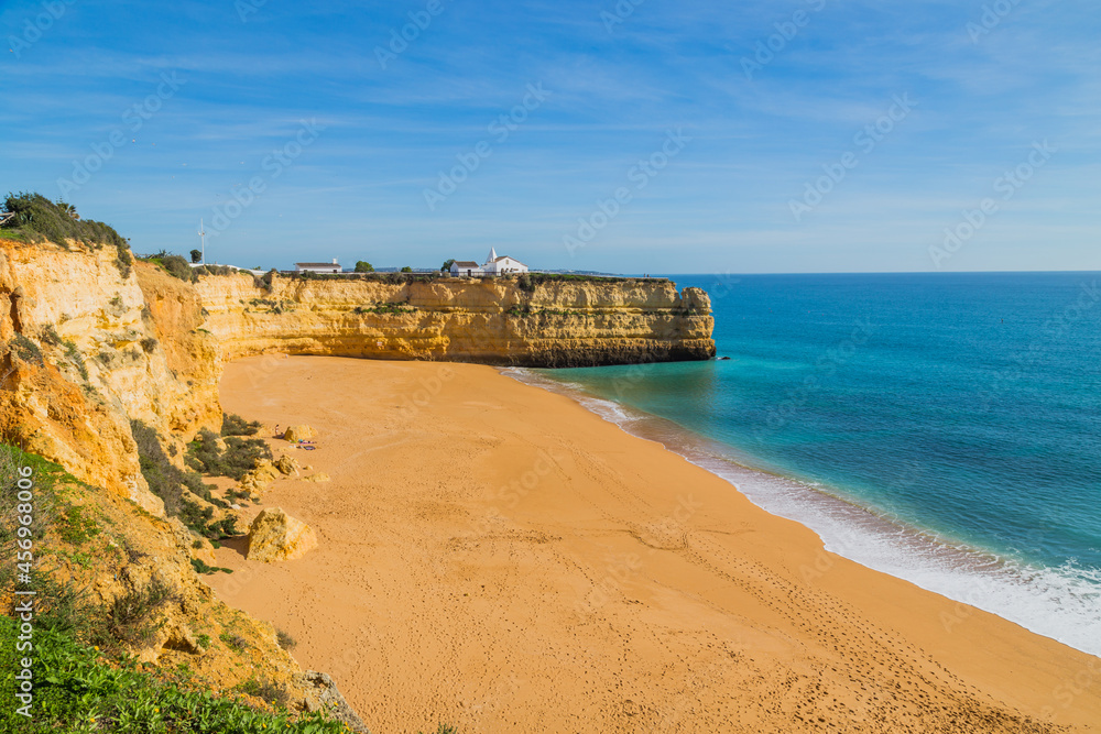 Cliffs in the Coast of Algarve