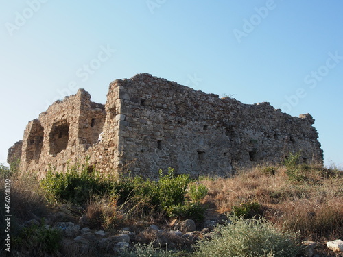 ruins of an old castle