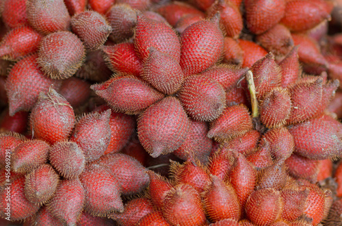 strawberries at the market