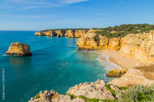 beach of Praia da Marinha