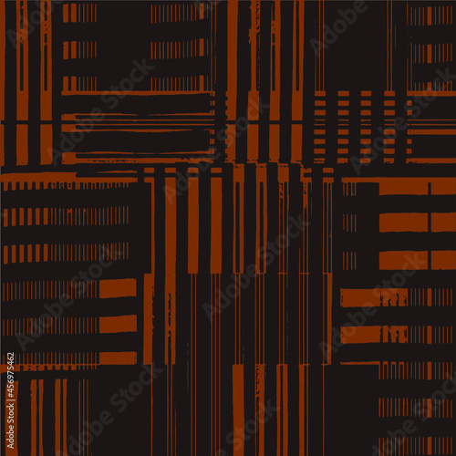 Weave effect contemporary abstract retro fabric check texture area rug, carpet, seamless pattern design 