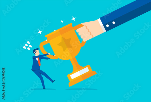 Businessmen compete for their own trophies