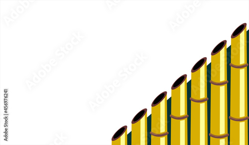 Background right triangle yellow. Creative illustration, attractive and modern abstract background. Textures to complement your business or design needs