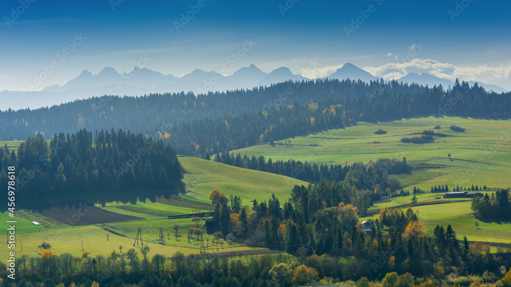 Panorama Tatr wysokich