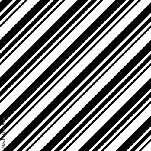 The geometric pattern with diagonal thick lines. Seamless vector background. Simple lattice graphic design. Black lines on white background