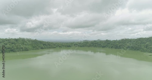Lake Duluti, a volcanic crater lake on the outskirts of Arusha town, Tanzania photo