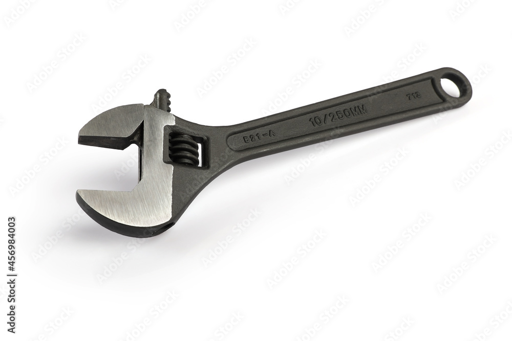Adjustable spanner isolated on white background
Adjustable spanner isolated on white background