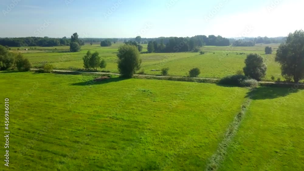 Flight over rural polish landscape. AERIAL video. Flight over rural polish landscape. AERIAL video.
