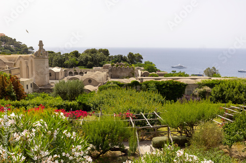 14th century Renaissance Carthusian monastery (Certosa San Giacomo), Capri Island, Naples, Italy