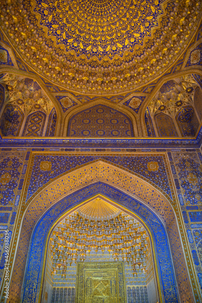 Registan, the heart of the ancient city of Samarkand, Uzbekistan