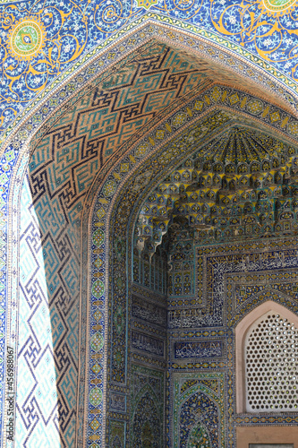 Registan, the heart of the ancient city of Samarkand, Uzbekistan