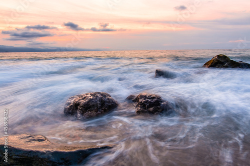 Beautiful Sunset Ocean Nature Landscape