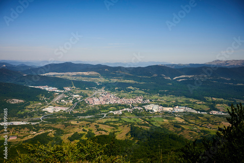 Aerial view of Alsasua