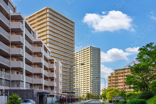 日本の住宅地   Japan's residential area.　
