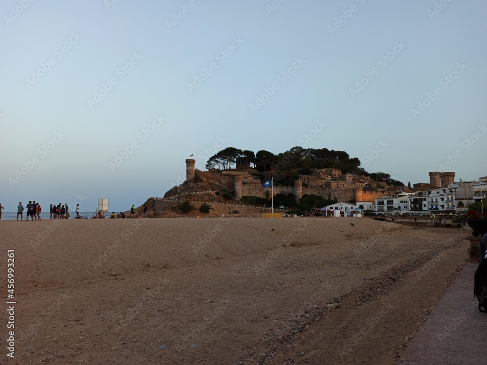 Obraz premium Castillo de Tossa de Mar