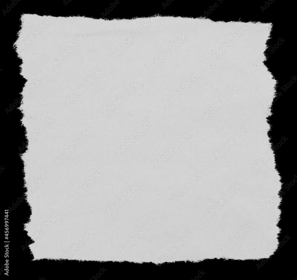 Obraz premium Torn paper on black