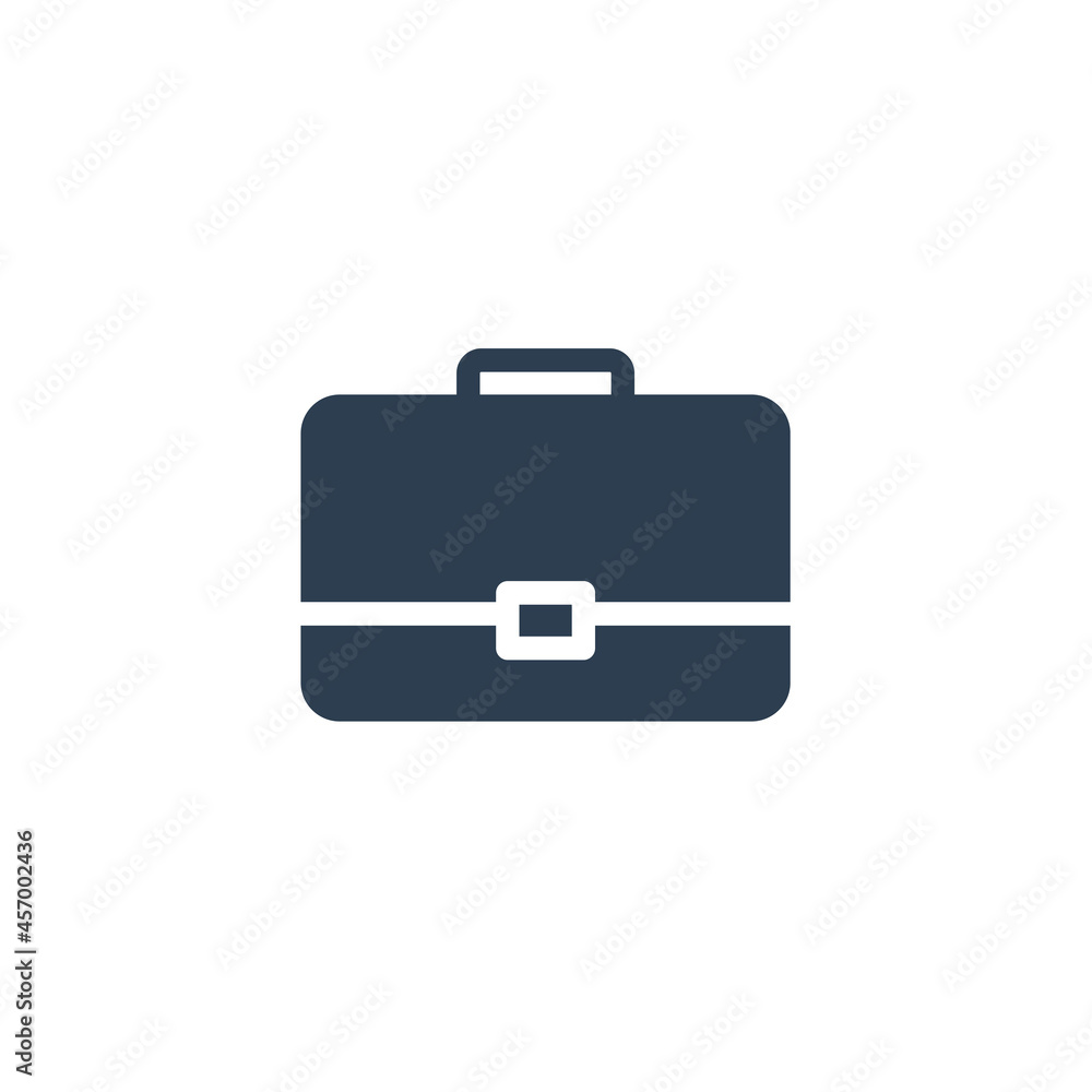 case, briefcase, career symbol, portfolio solid flat icon. vector illustration case, briefcase, career symbol, portfolio solid flat icon. vector illustration
