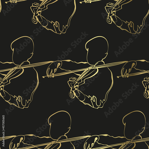 violin double bass sketch vector illustration isolated design element isolated