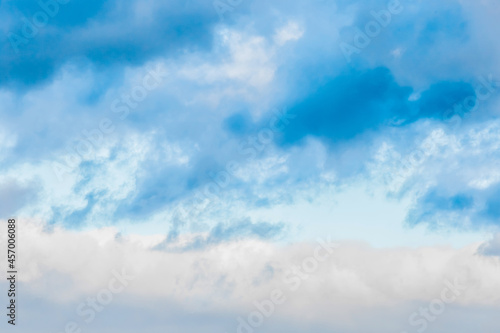 Fototapeta Naklejka Na Ścianę i Meble -  Cloudy air sky texture background, weather change
