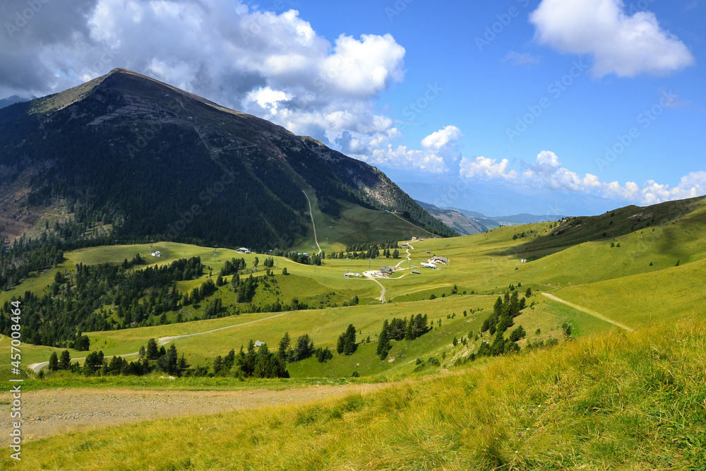 mountains of trentino cavalese italy