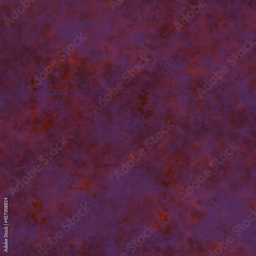 Red and purple suede effect background watercolor plaster wall retro