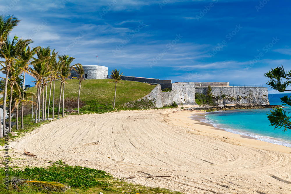 A view of Fort St. Catherine, Bermuda