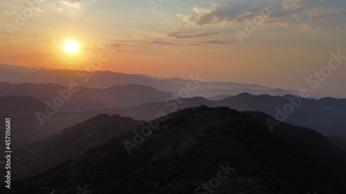 sunset in the mountains © OmrFrka