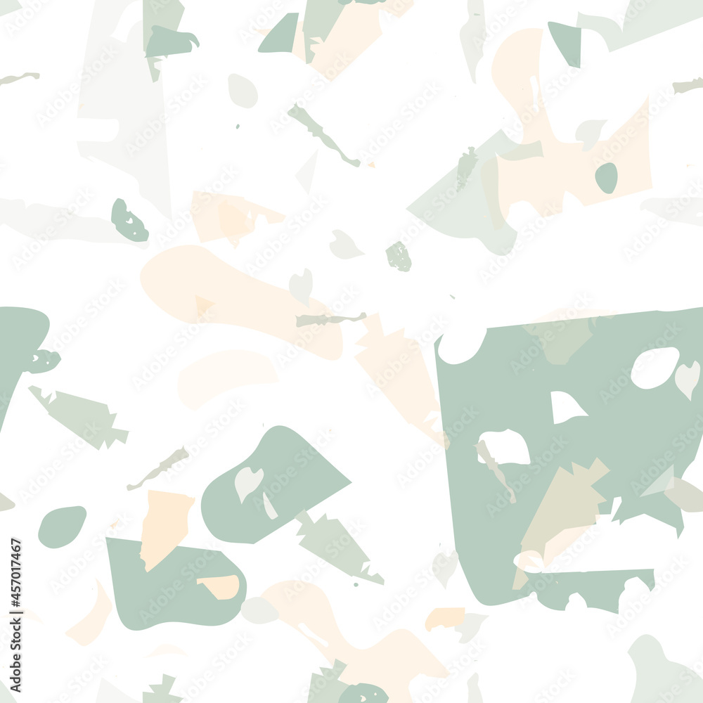 Terrazzo seamless pattern. Earthy minimalistic Terrazzo seamless pattern. Earthy minimalistic