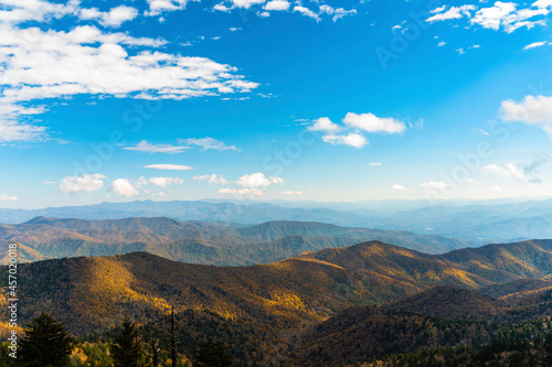 autumn in the mountains