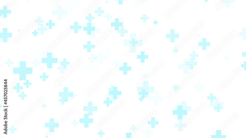 Medical health blue cross pattern white background. Abstract healthcare technology and science concept. Medical health blue cross pattern white background. Abstract healthcare technology and science concept.