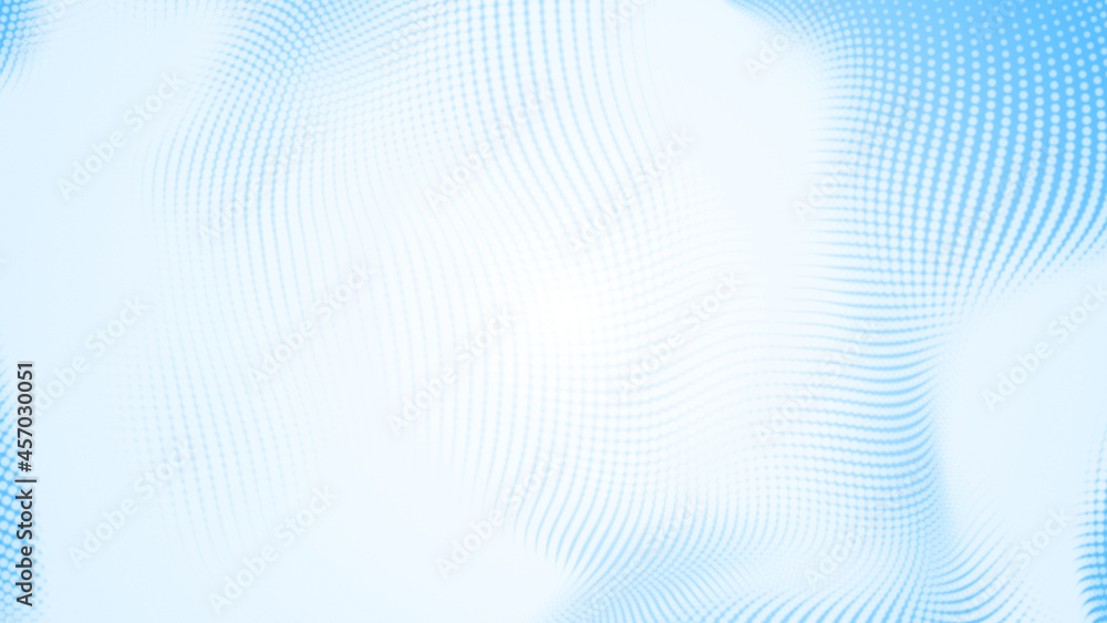Abstract dot white blue wave pattern gradient texture technology background. Abstract dot white blue wave pattern gradient texture technology background.