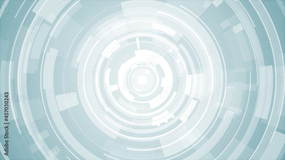 Abstract circle white blue future technology background. Abstract circle white blue future technology background.