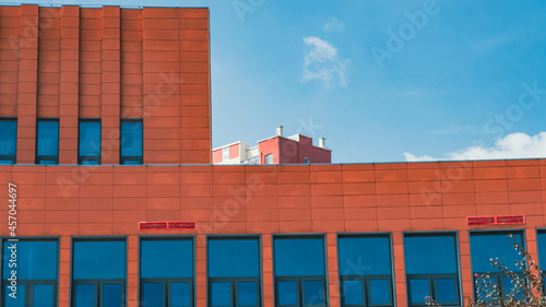 red brick building