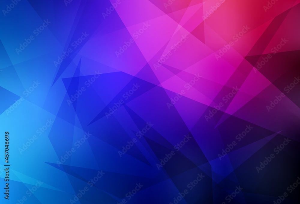 Dark Blue, Red vector layout with lines, triangles. Dark Blue, Red vector layout with lines, triangles.